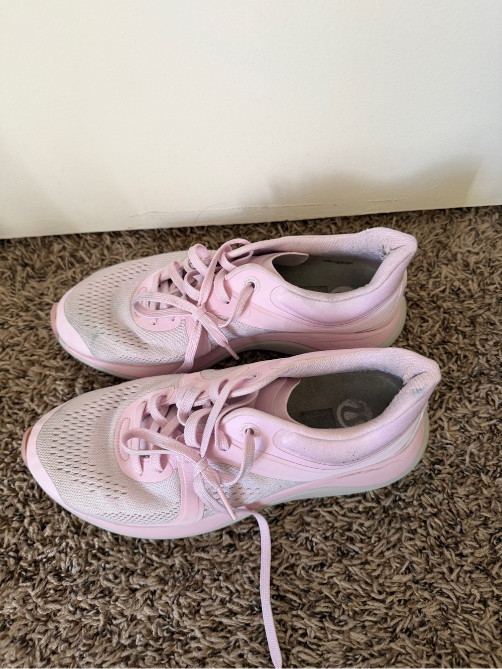 Light Pink Athletic Sneakers